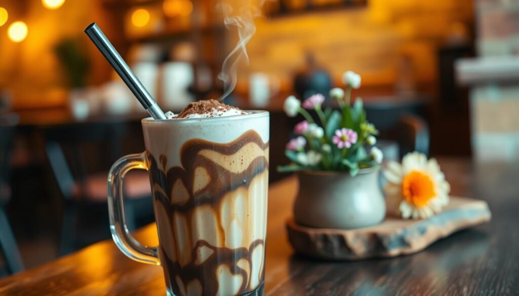 MooLatte blended coffee