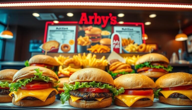 arby's hamburger menu