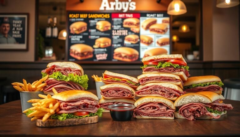 arby's roast beef menu
