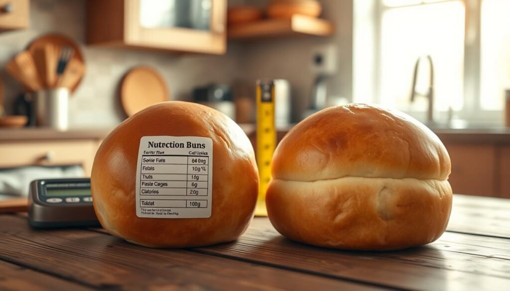 calorie comparison brioche bun