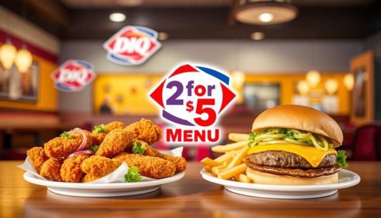 dairy queen 2 for $5 menu