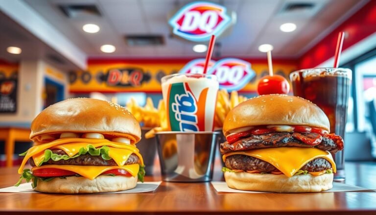 dairy queen burgers menu