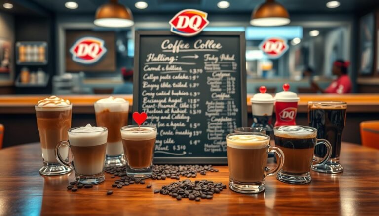 dairy queen coffee menu