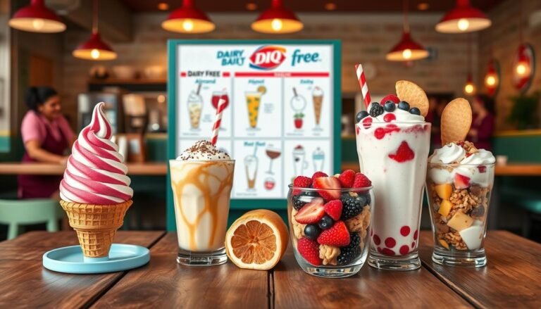 dairy queen dairy free menu