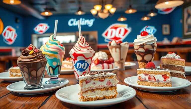 dairy queen dessert menu