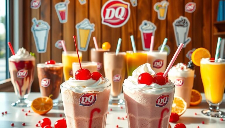 dairy queen drinks menu
