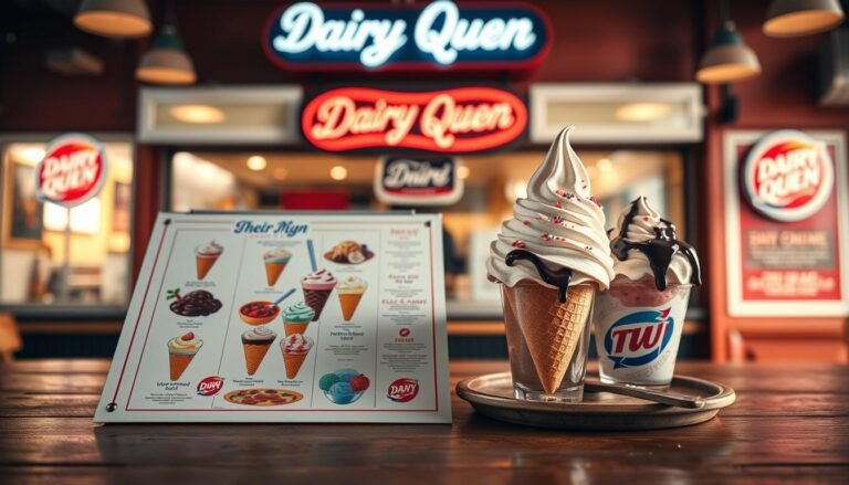 dairy queen ice cream menu