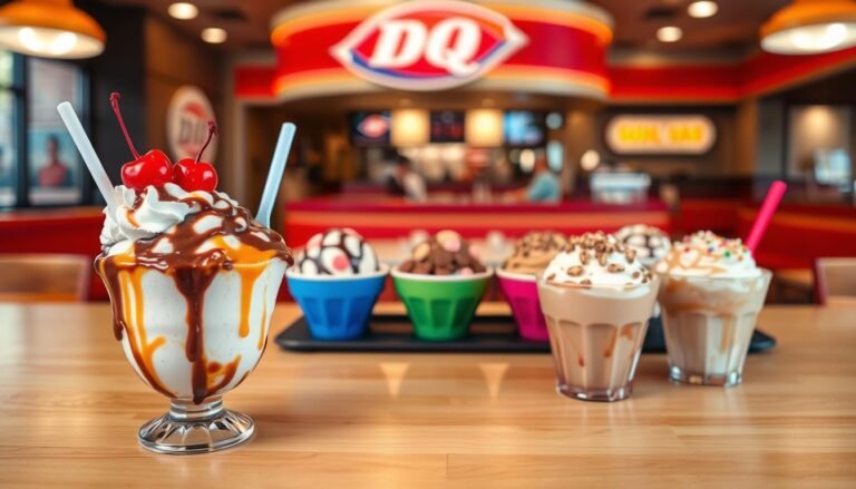 dairy queen sundae menu