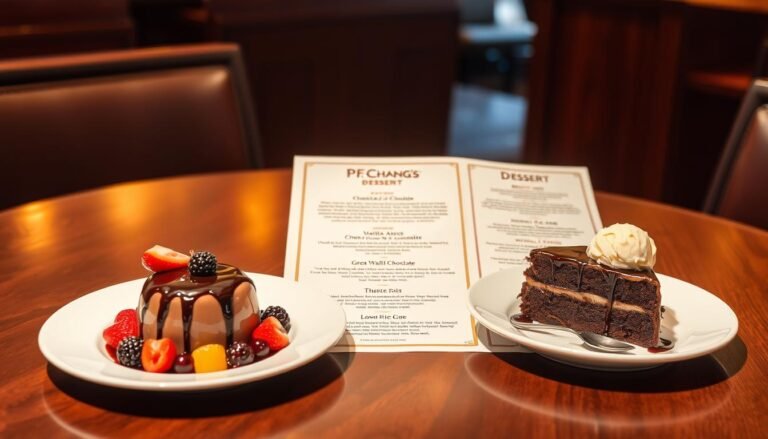 p f chang's dessert menu