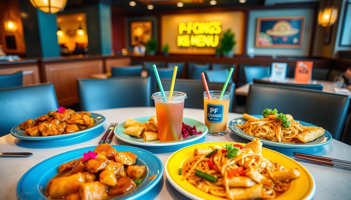 p f chang's kids menu